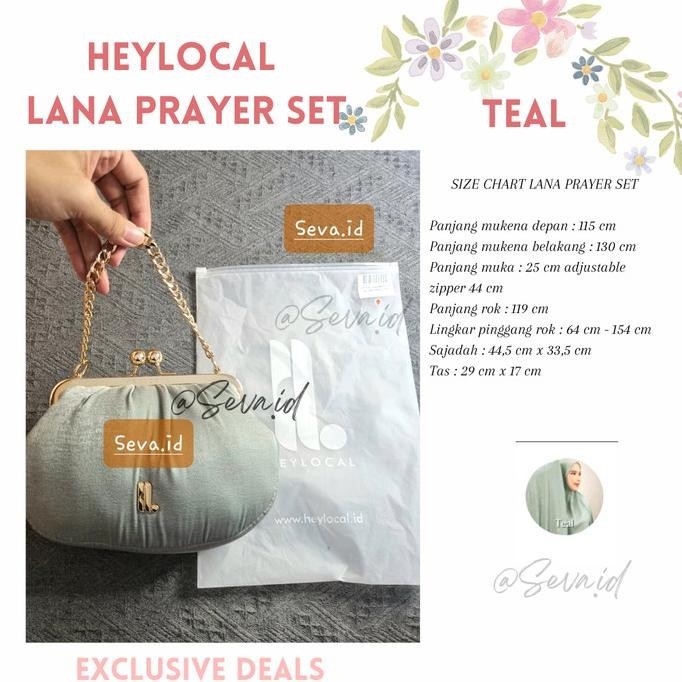 [Baru] Heylocal.Id Lana Prayer Set Mukena Lana Exclusive Deal Imperfect