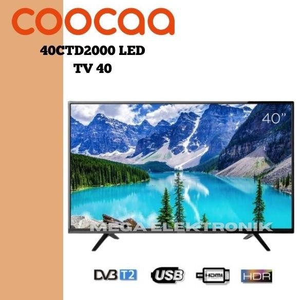 [Ready] Coocaa 40Ctd2000 Led Tv 40 Inch Usb Movie Digital Bezzless