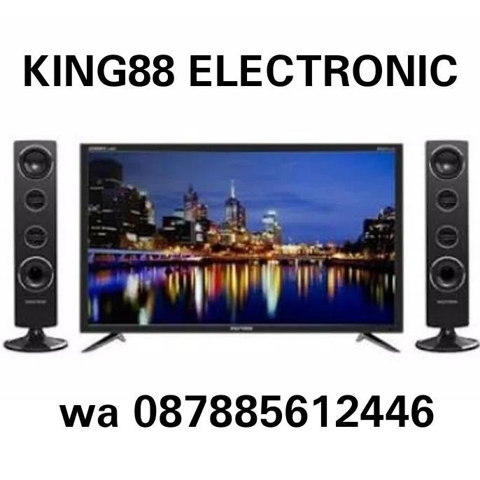 [Ready] Led Tv Polytron Pld 32 T7511 Cinemax 2 Tower Passive Speaker Xbr New