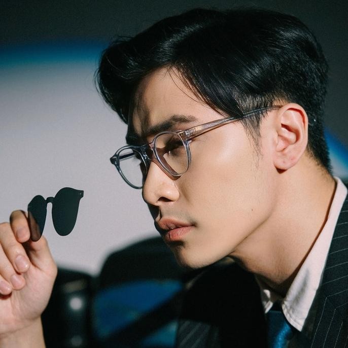 [Ready] Hsf X Ravespa V90 Clip On Transparant Grey