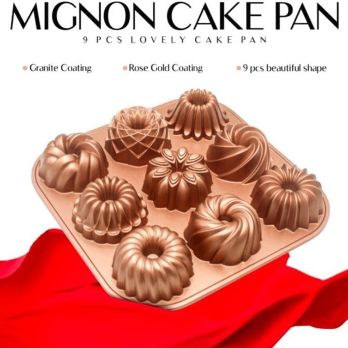 Loyang Mignon Cake pan Signora Loyang Sultan Mini Mignon Signora