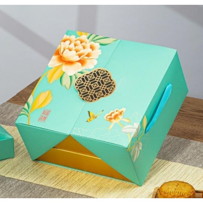 

Kotak Mooncake Packaging Mooncake Kotak kue Bulan Souvenir Box 023