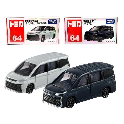 188919 188933 Tomica Reguler #64 Toyota Voxy Black White Diecast Mobil