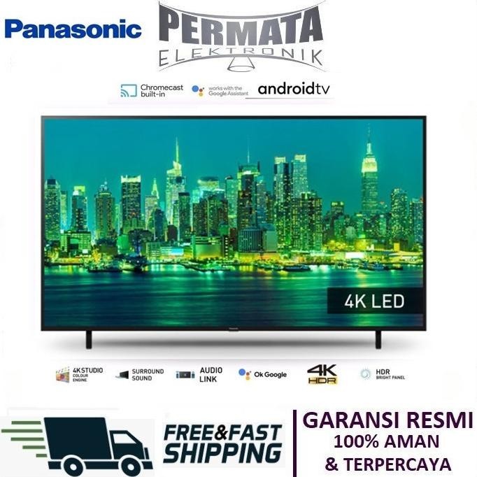 [Garansi] Led Tv Android 75 Inch 4K Tv Panasonic 75Lx650G Th-75Lx650G 4K Hdr 75