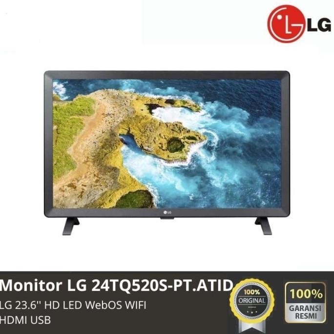 [Best Quality] Lg 24 Inch Smart Tv Hd 24Tq520 / 24Tq520S Hd Led Webos Wifi Hdmi Usb