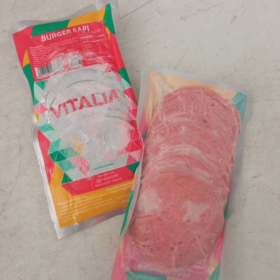 

Burger Sapi Vitalia 250gr