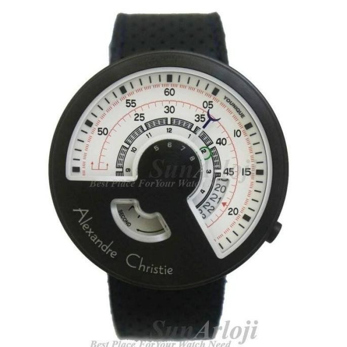 [New] Alexandre Christie Ac 8516Ms Black & Rosegold