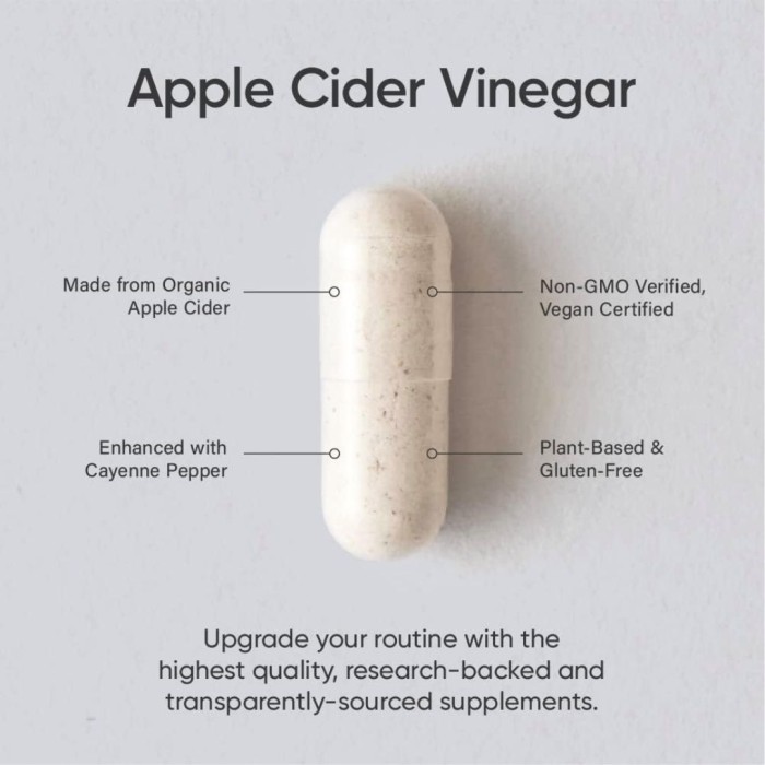 

Sports Research Apple Cider Vinegar with Cayenne Pepper - 120 Capsules K02