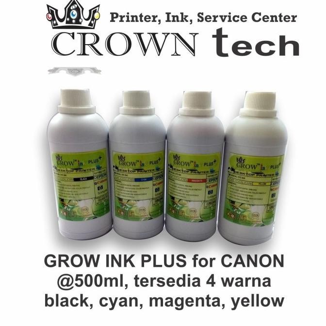 

TERMURAH - tinta GROW INK PLUS CANON 500ml