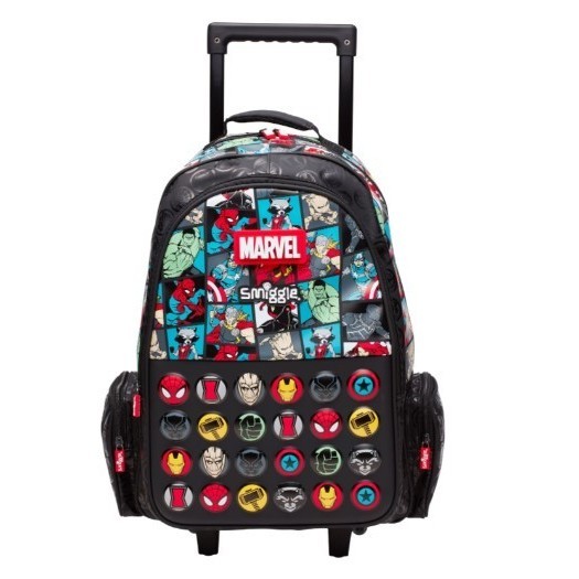 SMIGGLE Tas Trolley Bag Anak / Tas Troli Trolly - Minecraft