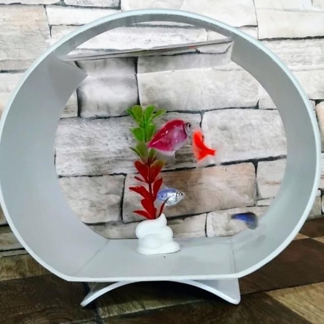 Aquarium Ni Akrilik Ikan Cupang Glofish