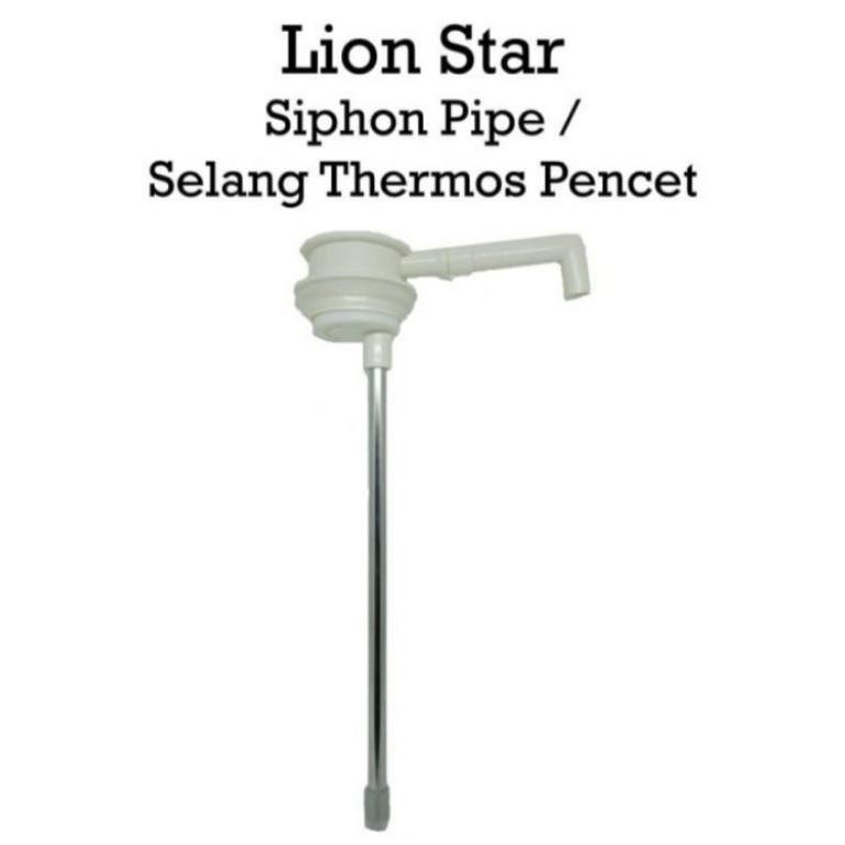 DISKON selang termos pompa lion star 2,5 liter 2liter / selang pompa termos lion star stainless / se