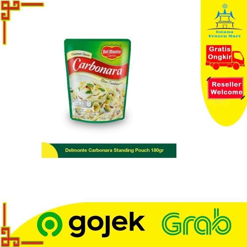 

Carbonara Original DEL MONTE Standing Pouch 180 GR