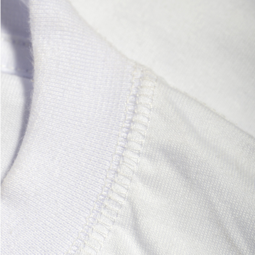 Troy Company Oversize Tshirt White Tre Righe - Kaos Oversize Putih Lengan Pendek OVD 2558