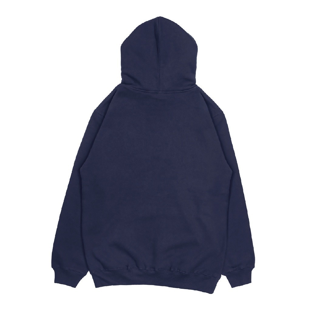 Troy Company Pullover Hoodie Navy Kangaroo Bound - Jaket Hoodie Biru Navy KH 2262