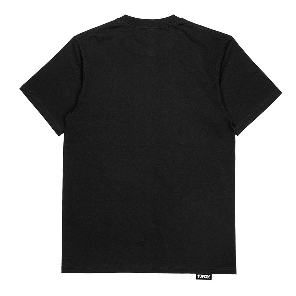 Troy Company Tshirt Regular Black Cat Magician - Kaos Pria Hitam MT 2363
