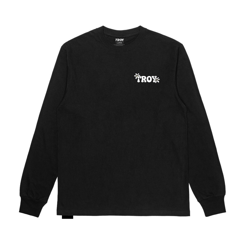 Troy Company Longsleeve Tshirt Black Are Coming - Kaos Hitam Lengan Panjang LSD 2292