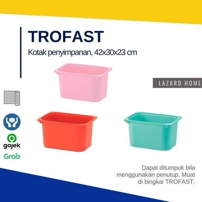 Kotak Tempat Penyimpanan Box Wadah Mainan Anak 42x30x23 cm Plastik WS88