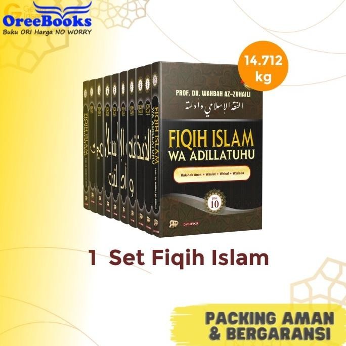 Buku Fiqih Islam Wa Adillatuhu Set Original - Kitab Fiqih / Fikih