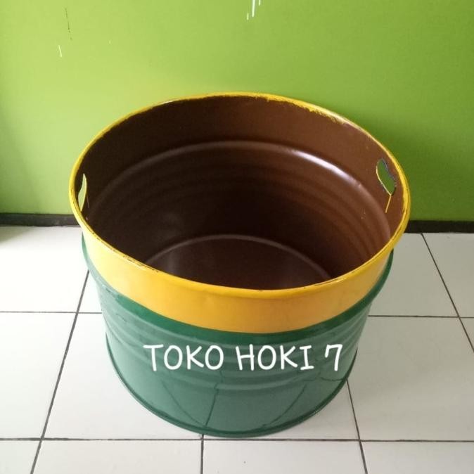 Tong Sampah Besi/Drum Sampah Besi/Tong Pembakaran/Pot/Drum Besi 100L