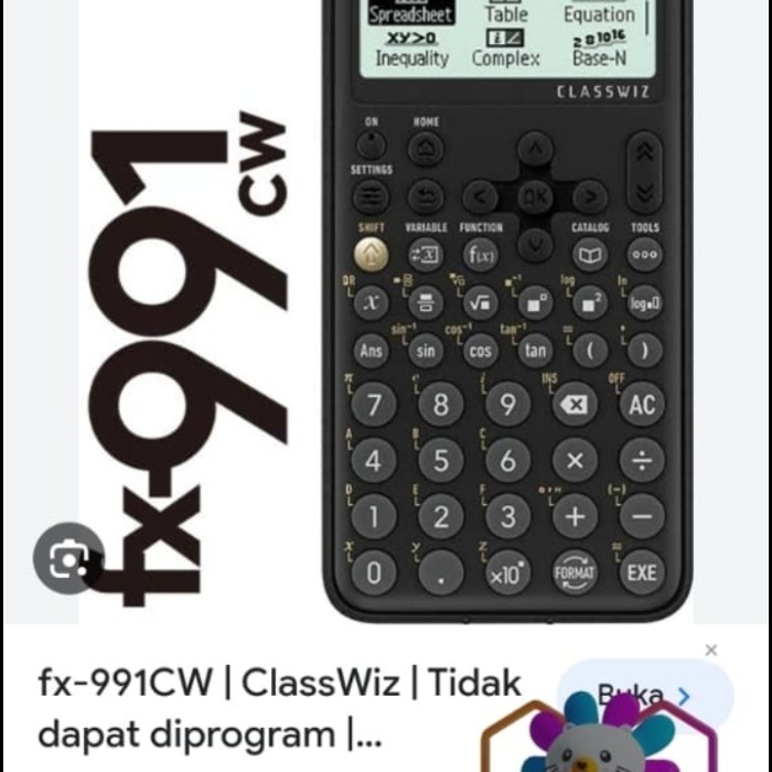 

CASIO FX 991 CW