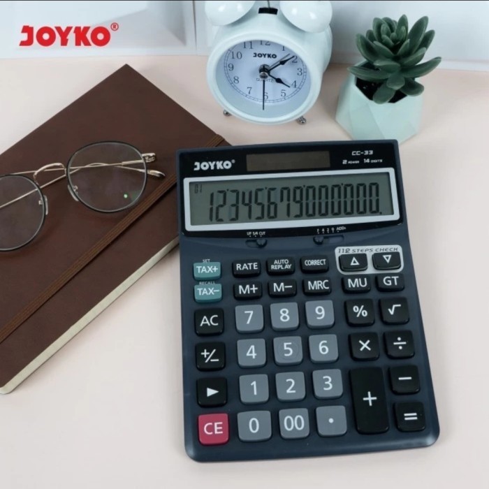 

KALKULATOR JOYKO CC 33 14 DIGIT CALCULATOR BIG DISPLAY CC33 ANTI SLIP