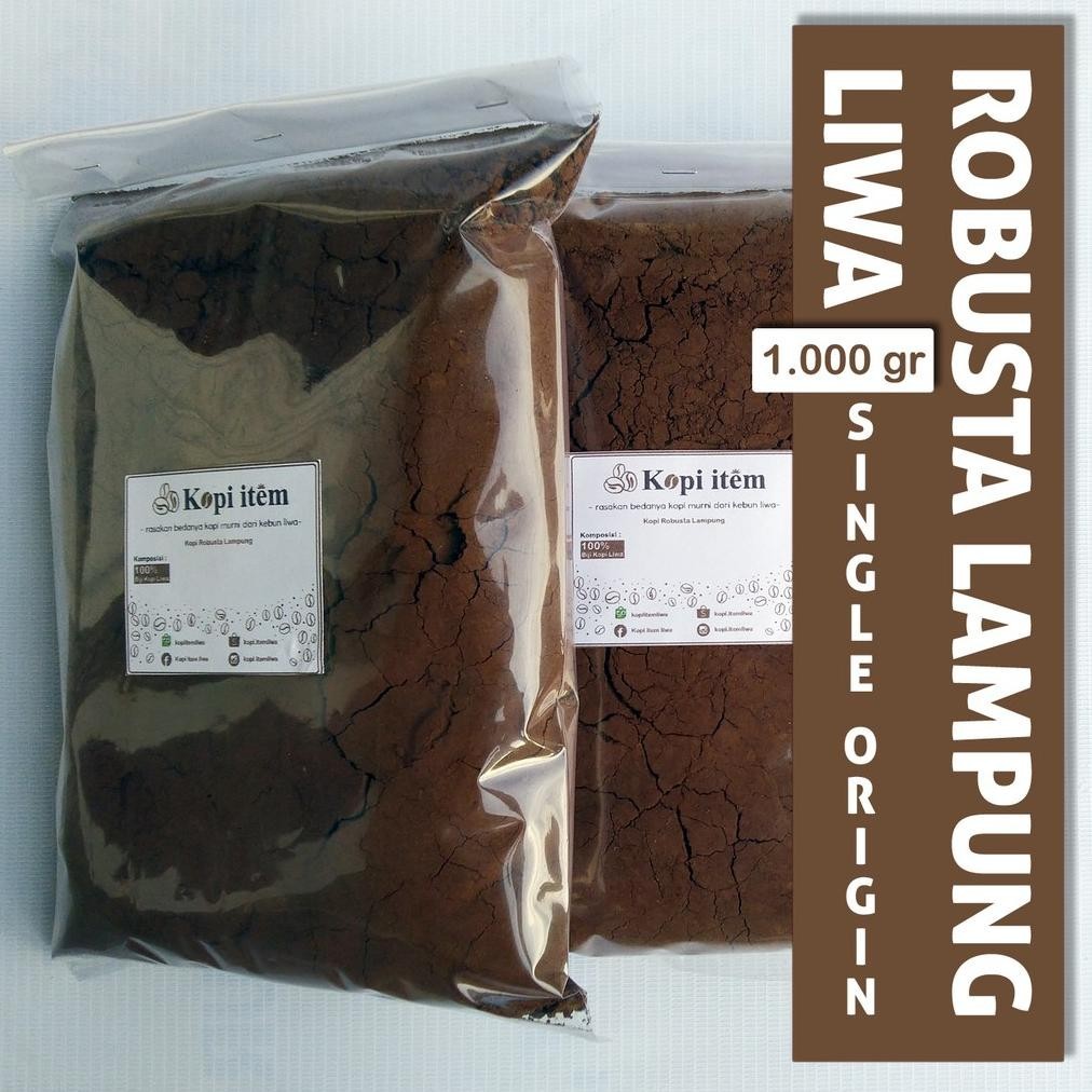 

hg-24 PROMO RESELLER KOPI LAMPUNG ROBUSTA 100% MURNI - BUBUK Terlaris