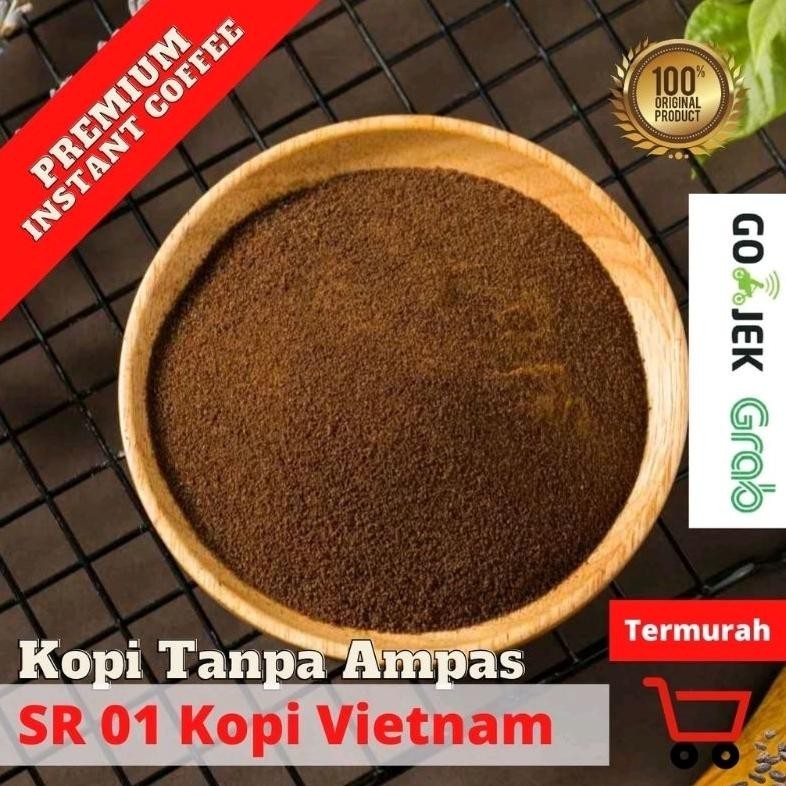 

dvc-78 INSTANT COFFEE / Bubuk Kopi Spray Dried Tanpa AMPAS (SR01) Premium