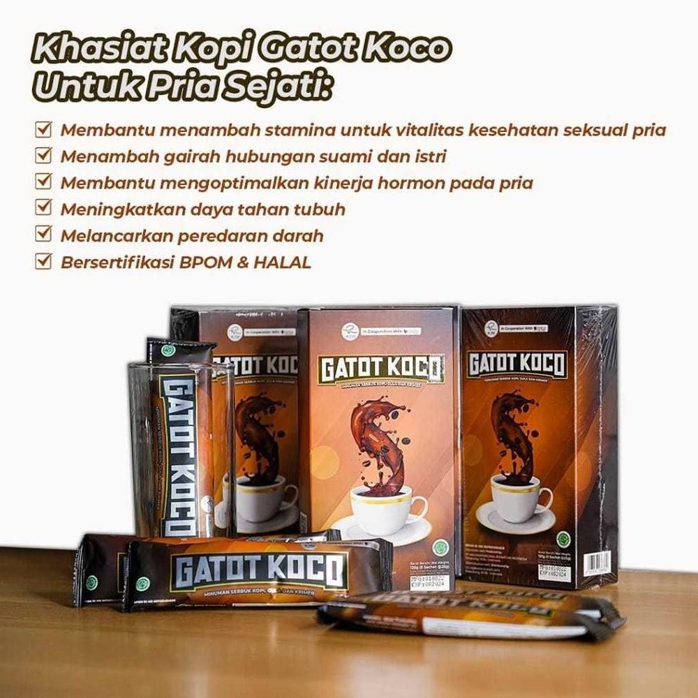 

Is75 Kopi Gatot Koco by dr Richard Lee Minuman Kesehatan Pria Original Aman Terlaris
