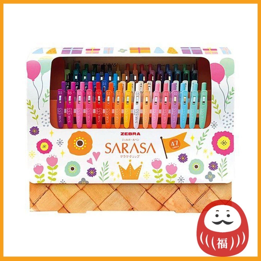 

Pena Bolpoin Gel Klip Zebra Sarasa 0.5Mm Hari Jadi ke-20 Set 47 Warna