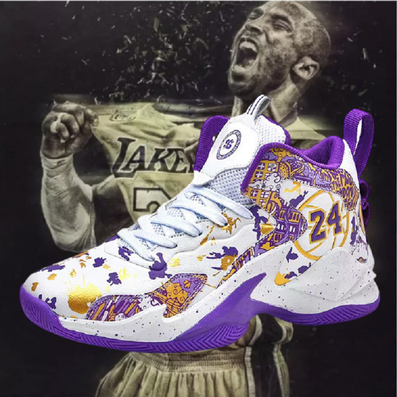 [Bahan halus dan Nyaman] NO.24 NBA KOBE Sepatu basket baru sepatu basket pria sepatu basket second