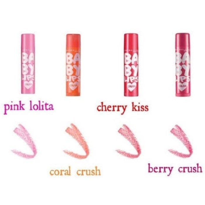 Premium Maybelline Baby Lips Love Color Lip Balm - Cherry Kiss Spf 20 K02
