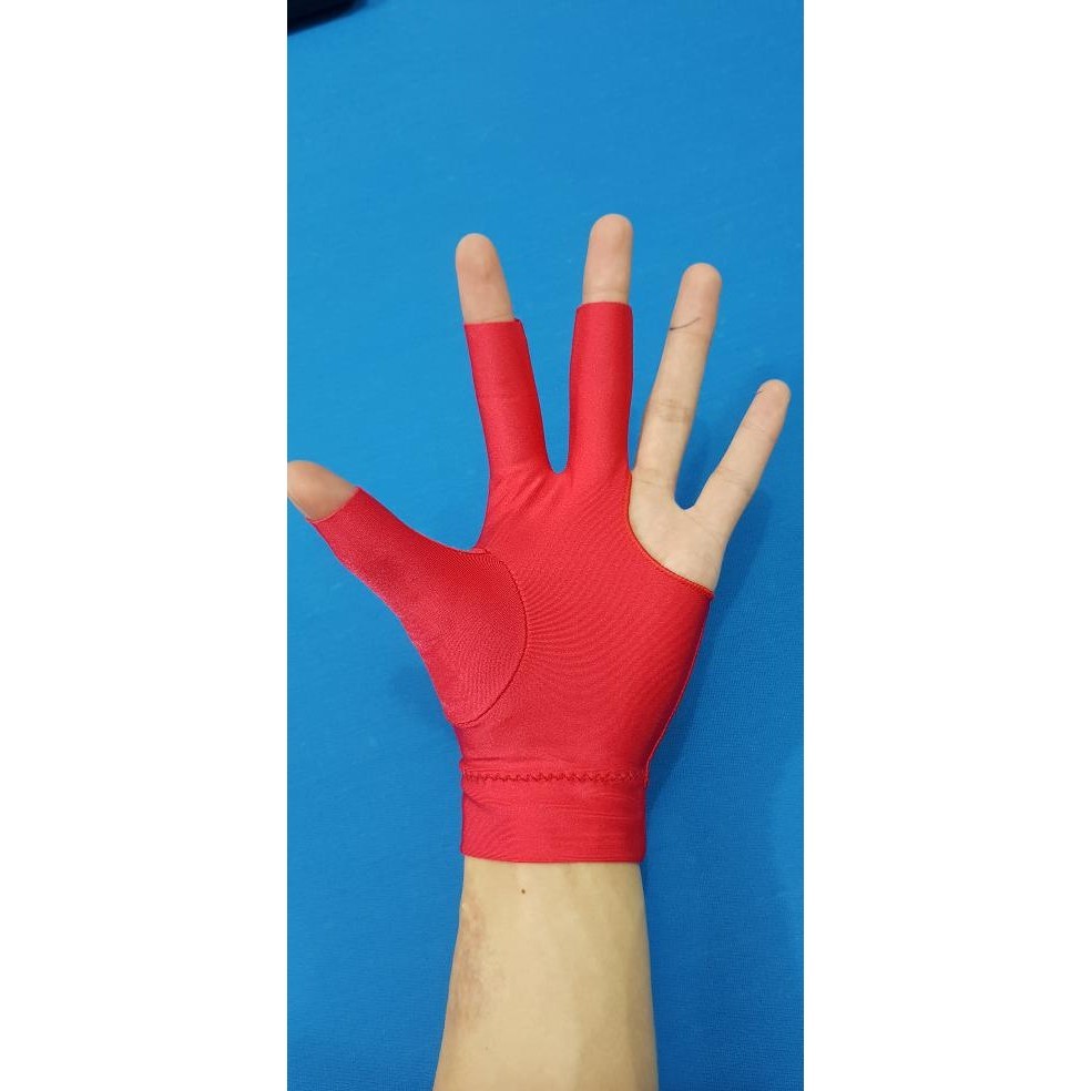 Glove Billiard Partners - Red | Billiard Glove Giangasta