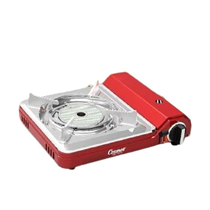 Cosmos CGC123PNRED Kompor Gas Portable 2in1 Ceramic Burner Merah