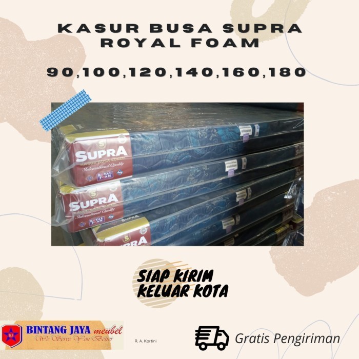 Kasur Busa Royal Foam Supra // Kasur Royal Foam //Spring Bed