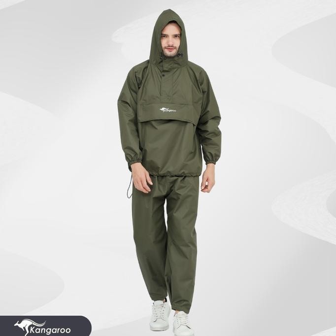 Jas Hujan Original Kangaroo Taslan Premium Import