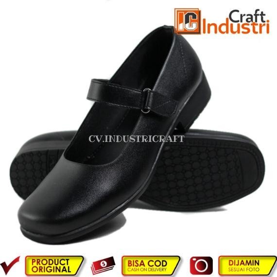 Sepatu Wanita Pantofel Paskibra Heels Pantofel Formal Sekolah Cewek