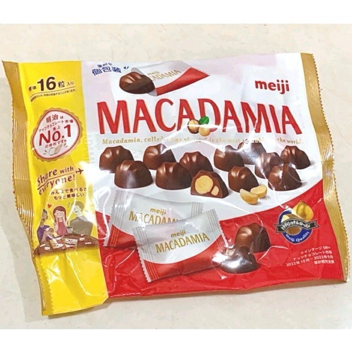 

Ready MEIJI COKLAT MACADAMIA BIG PACK JAPAN