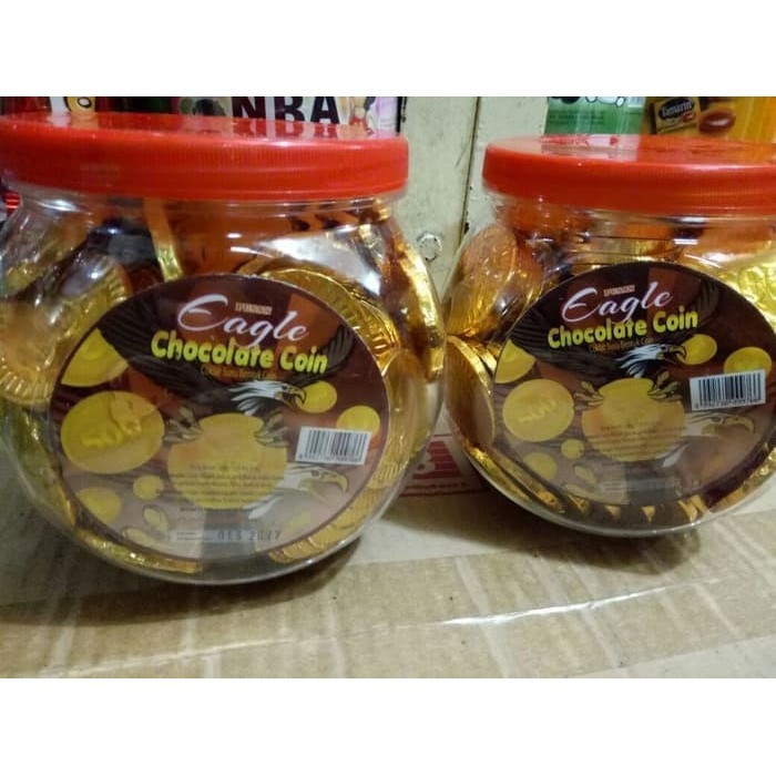 

Ready Chocolate coin - Coklat koin 125 pcs Premium Chocolate