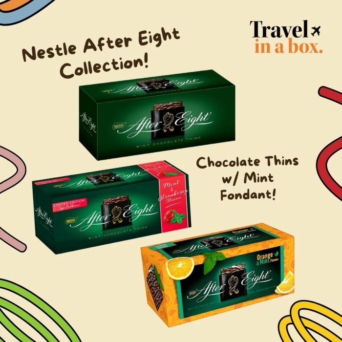 

Ready LIMITED EDITION: Nestle After Eight 200gram Chocolate Import