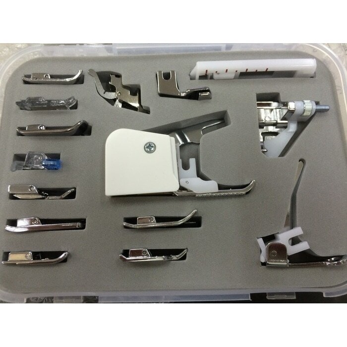 

Terlaris 15pcs Set Sepatu set Mesin Jahit Portable CY-015 SALE