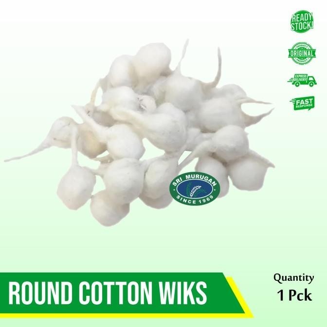 

ROUND COTTON WIKS 1 PAKET