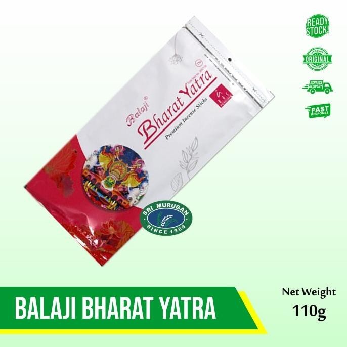 

BALAJI BHARAT YATRA PREMIUM INCENSE STICKS 110
