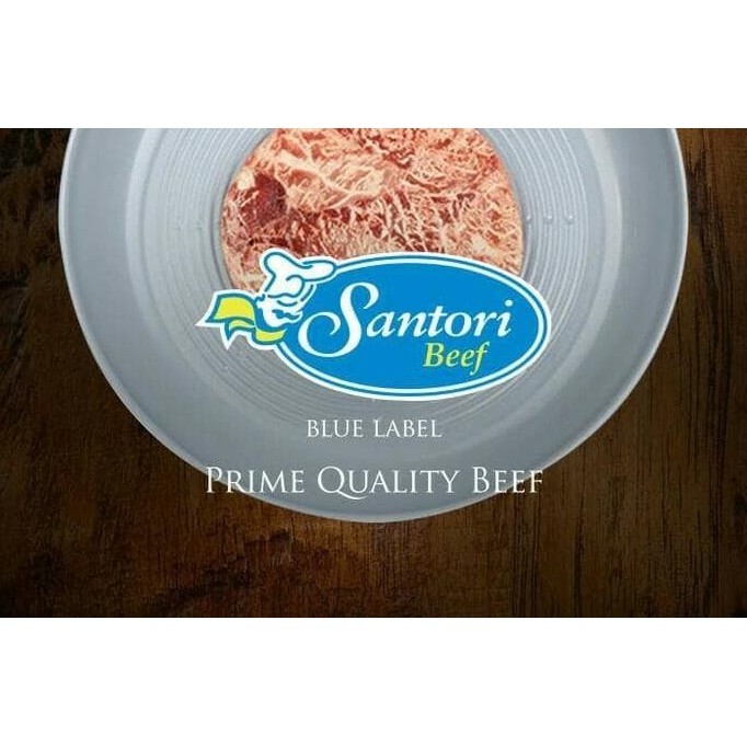 

SANTORI BEEF WAGYU 1 KILO / BLUE LABEL STEAK DAGING SAPI KG + BUMBU H32S