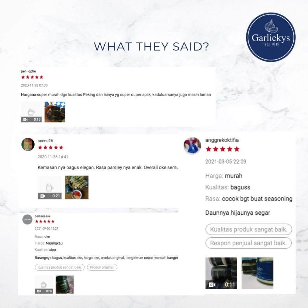 

GARLIYS Asian Paage Bumbu Dapur Preum