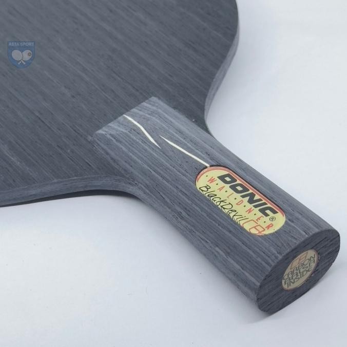 Bat Pingpong Donic Waldner Black Devil Carbon Blade Bet Tenis Meja