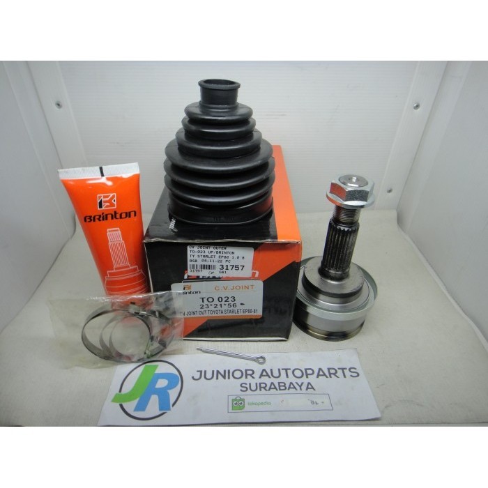 Cv Joint Luar Toyota Starlet Ep80 1.0'8 Brinton Star