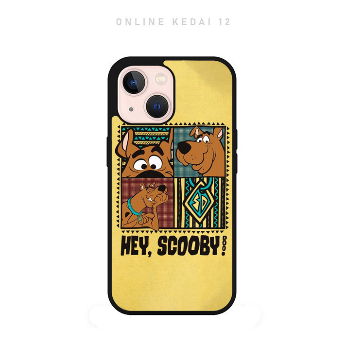 Casing Hardcase Cover iPhone 15 14 13 12 11 X Xr Xs Mini Plus Pro Max Custom Scooby Doo Cartoon S179