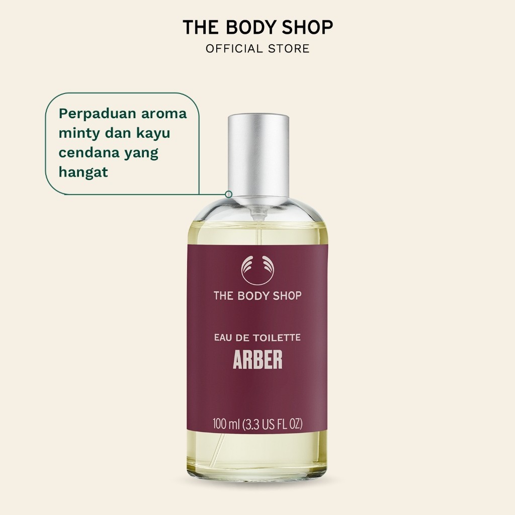 The Body Shop Arber Eau De Toilette Parfum EDT 100ml