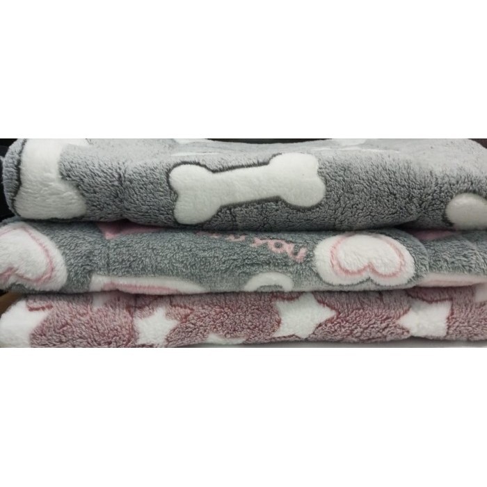 Selimut Matras Kasur Anak Anjing Motif Bintang Selimut Hewan